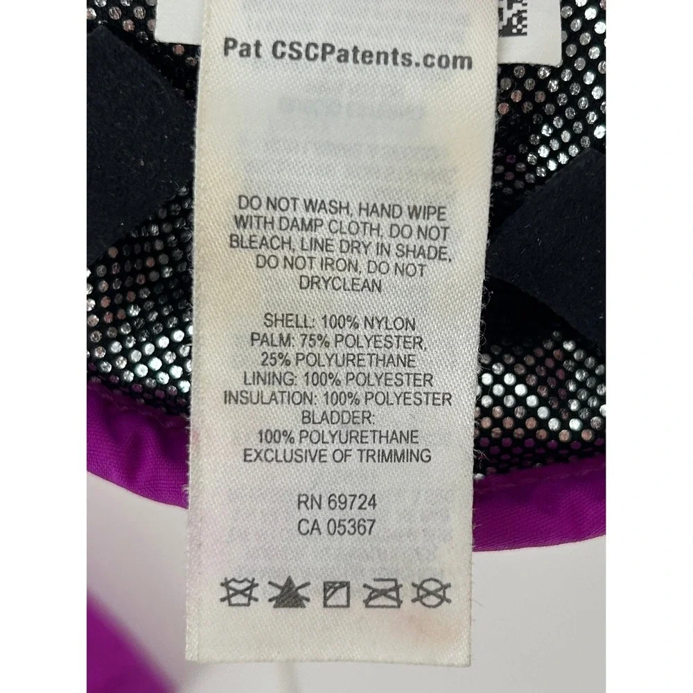 Columbia Mittens Kids L Purple Omni-Tech Waterproof‎ Winter Ski Snow Mitts